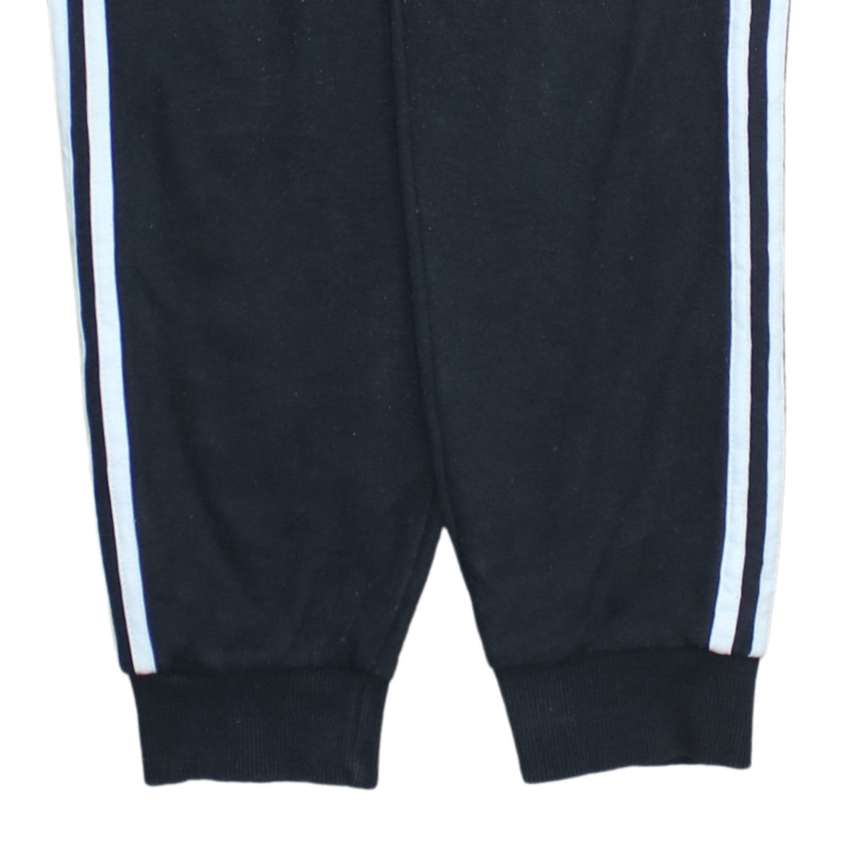 Adidas Womens Black 12-14 Jogger Sweatpants with Stripes