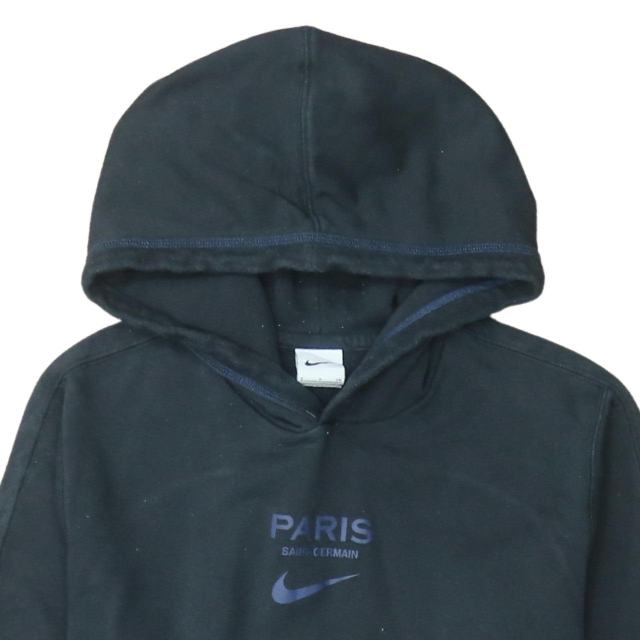 Nike Paris Saint-Germain Men's Black Pullover Hoodie Size S