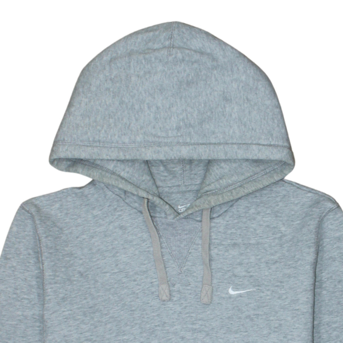 Nike Mens Grey Pullover Hoodie Small Athletic Fit Fleece