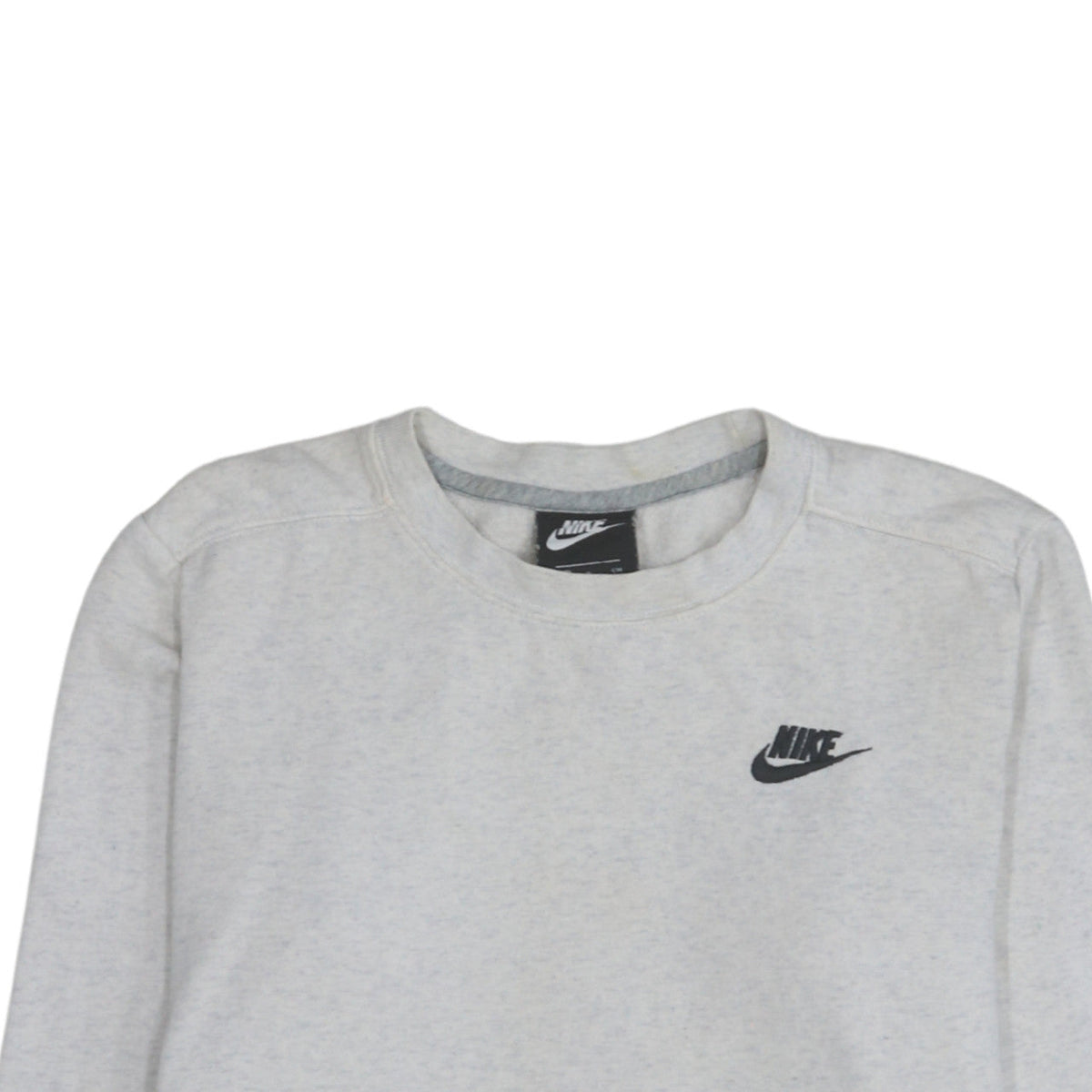 Nike Men's Grey Small Pullover Crew Neck Sweatshirt