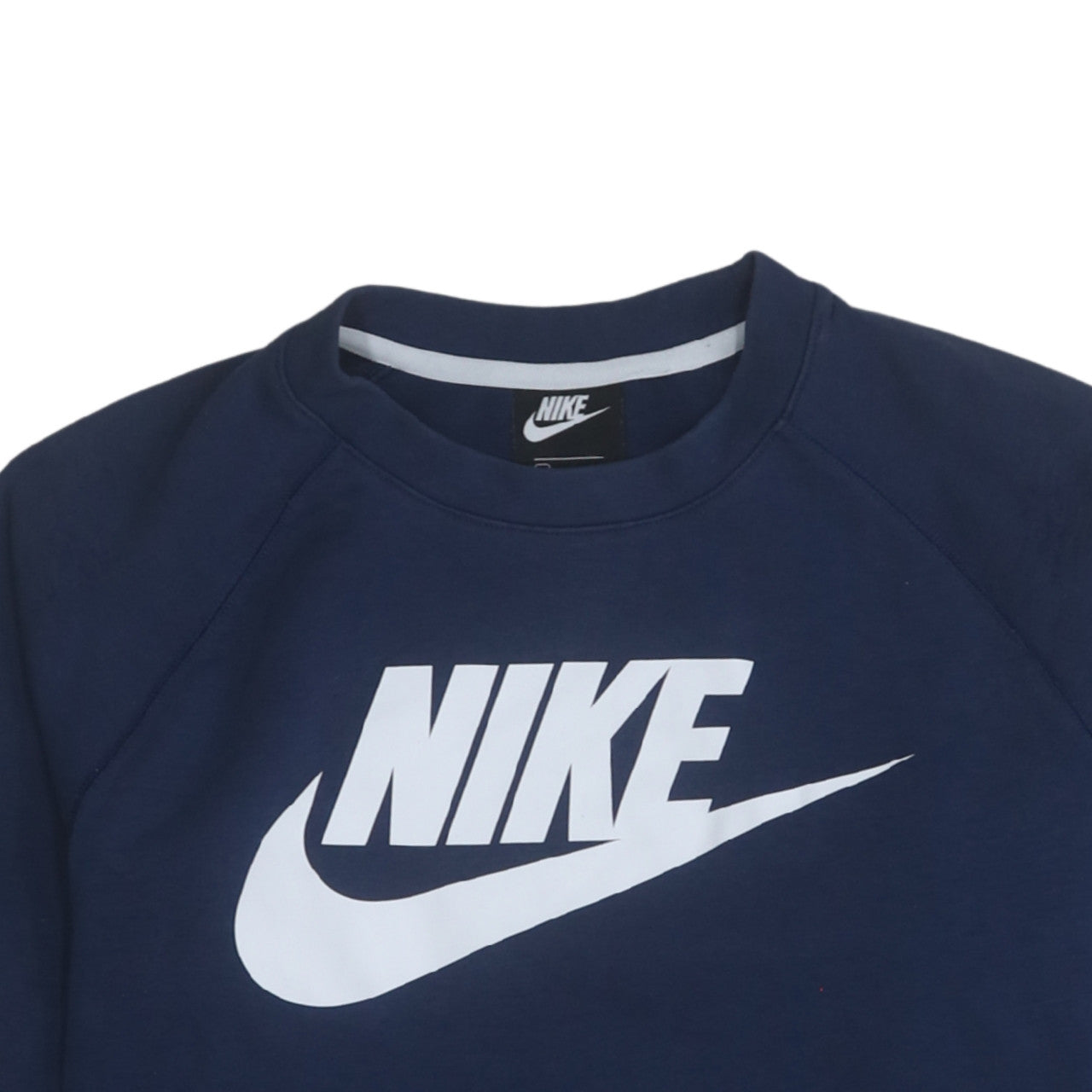 Nike Men's Blue Crew Neck Pullover Sweatshirt M Regular Fit