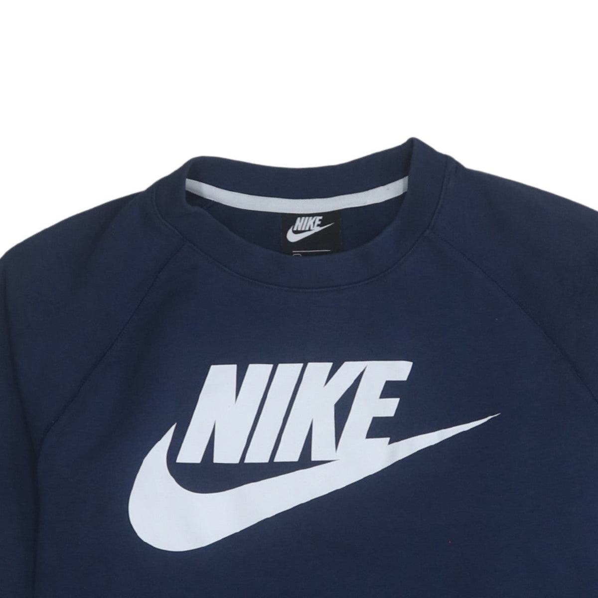 Nike Men's Blue Crew Neck Pullover Sweatshirt M Regular Fit