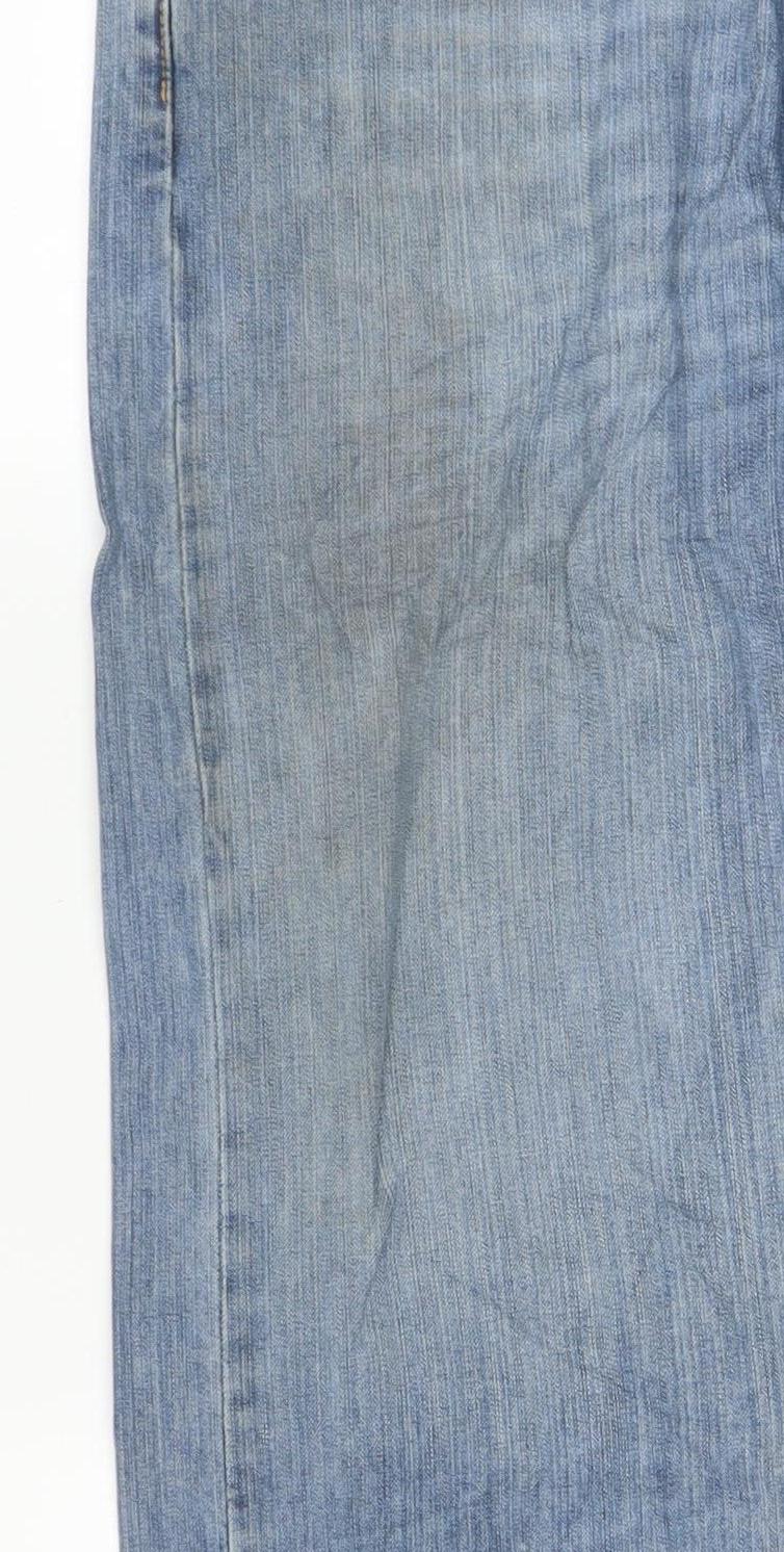 Levi's Men's Blue Straight Leg Jeans W38 L30 Denim