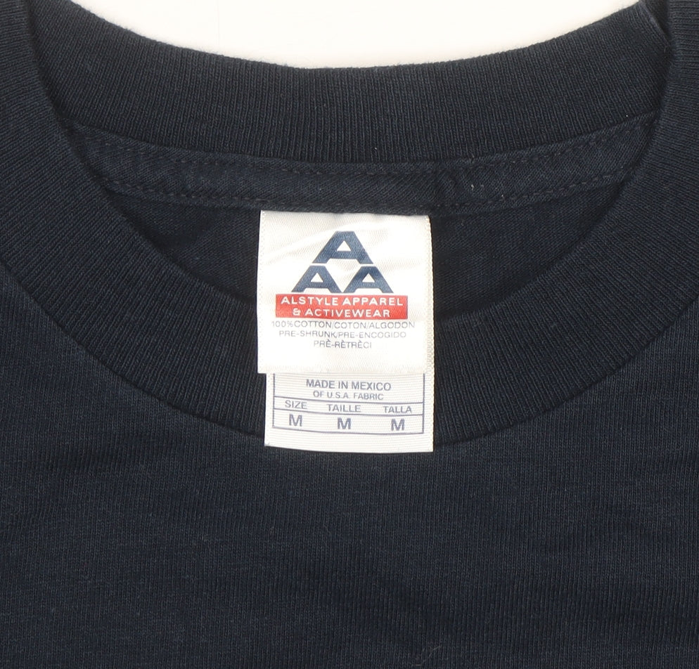 Alstyle Apparel Men's Black CSI Las Vegas Cotton T-Shirt Medium