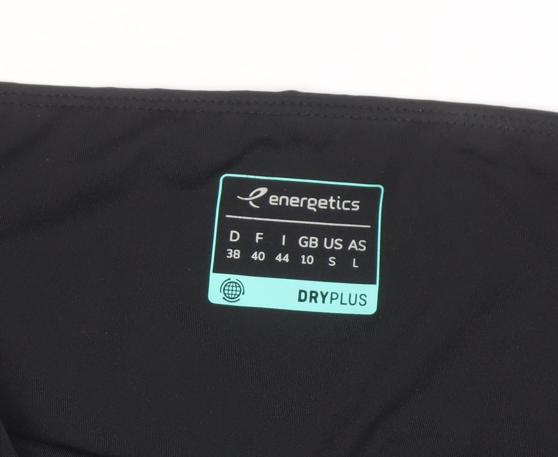 Energetics Women's Black Running Leggings Size 10 DRYPLUS
