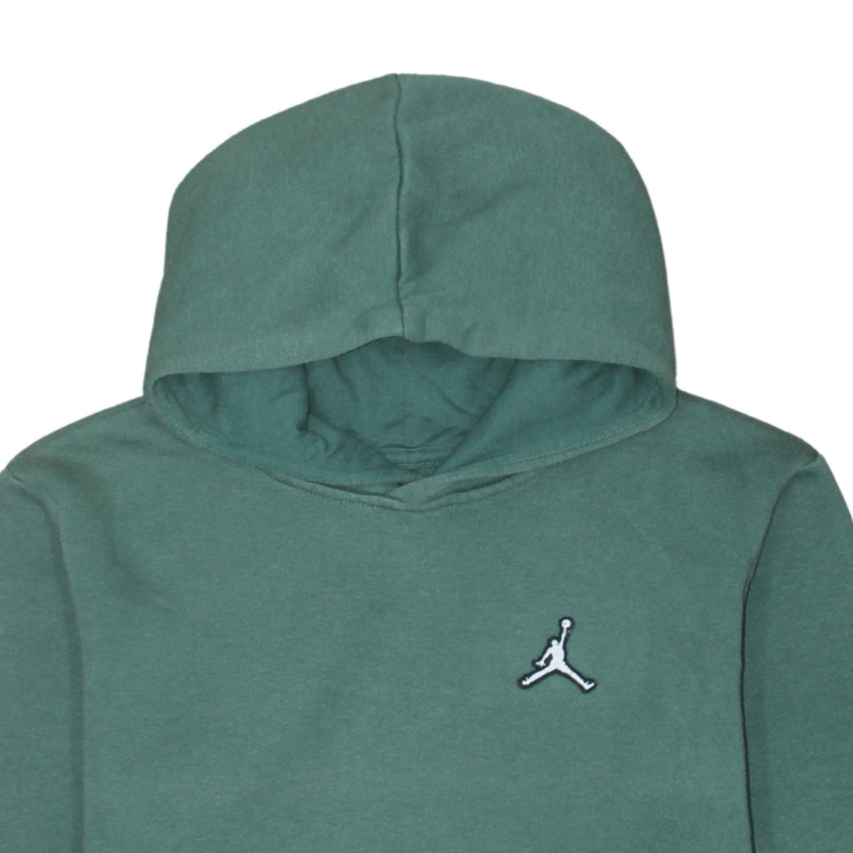 Jordan Boys Green Pullover Hoodie 13 Years Fleece Hooded Sweatshirt