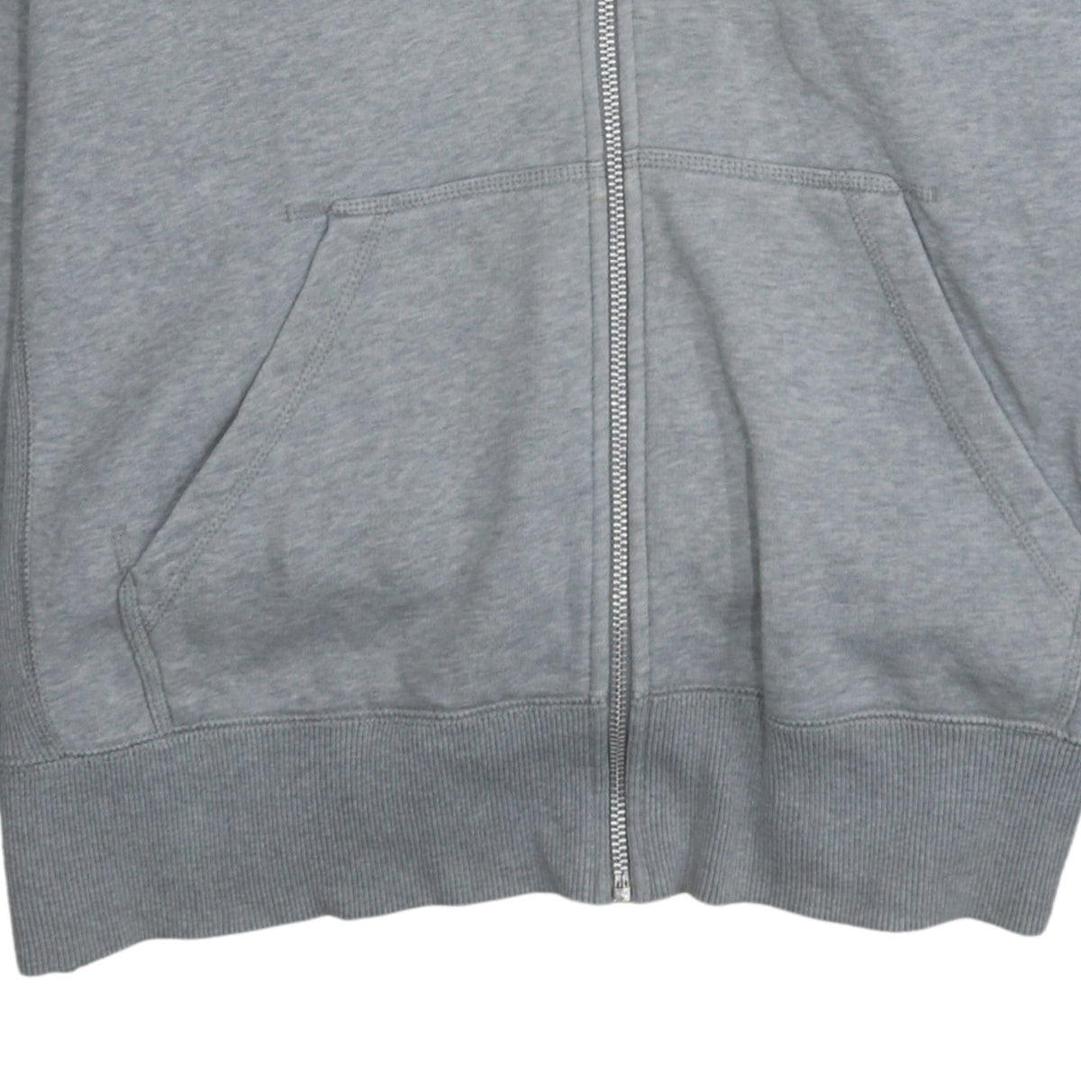 Nike Men's Grey XL Full Zip Hoodie Sweatshirt Sportswear