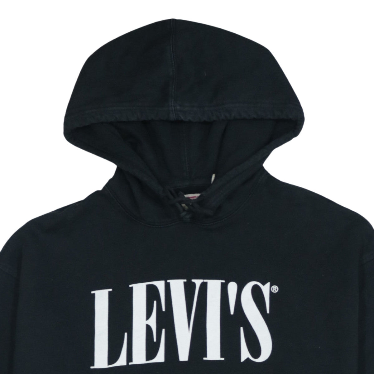Levi's Men's Black 2XL Relaxed Fit Pullover Hoodie