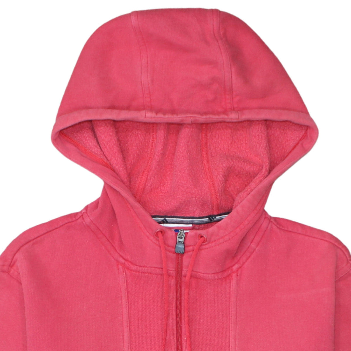 Adidas Women Pink Full Zip Hoodie Fleece Lined Size M