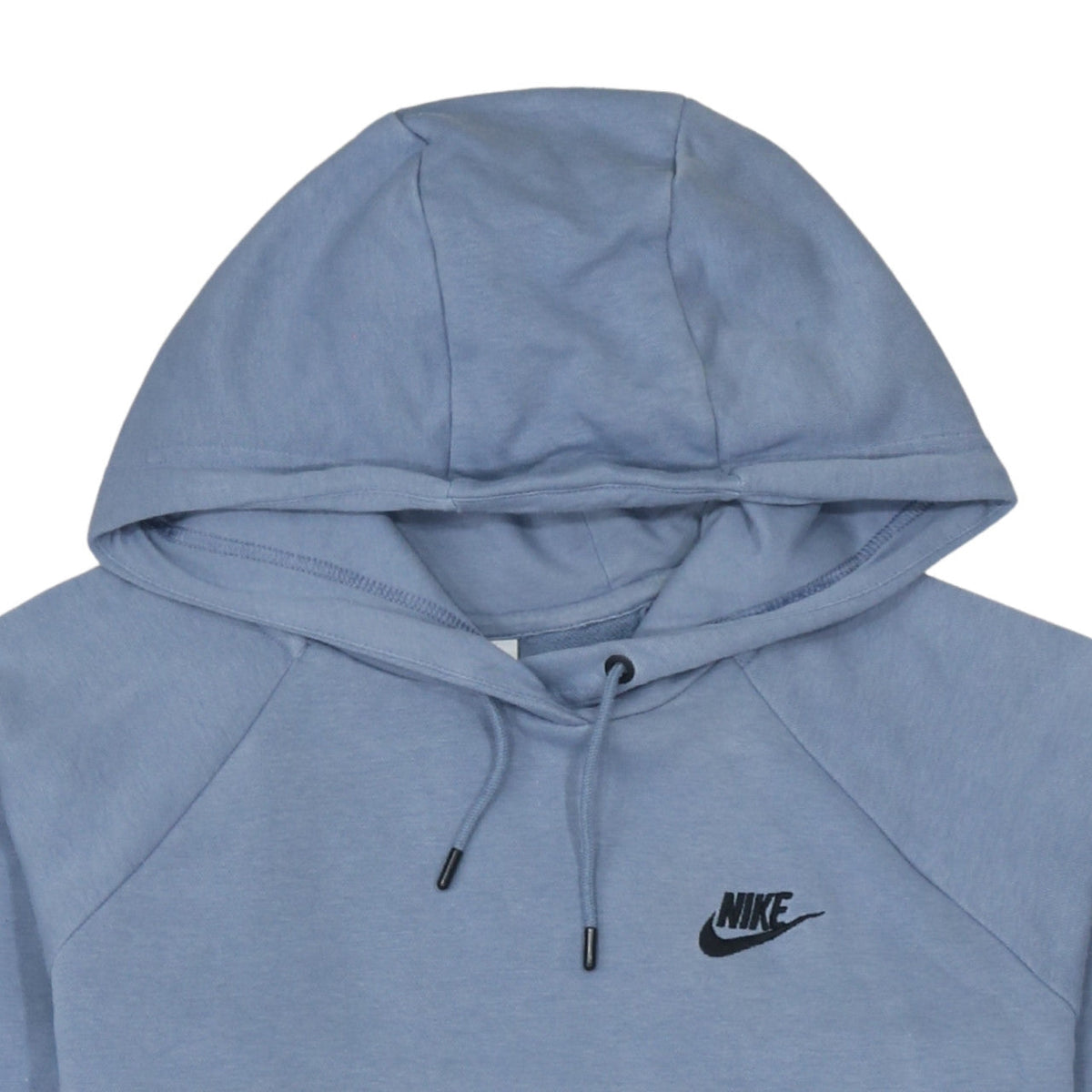 Nike Mens Blue Pullover Hoodie M Regular Fit Sports Fleece
