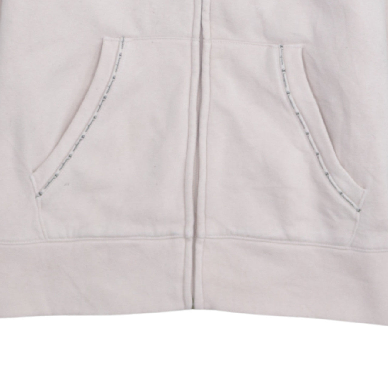 Champion Womens Ivory Full Zip Track Jacket Size M