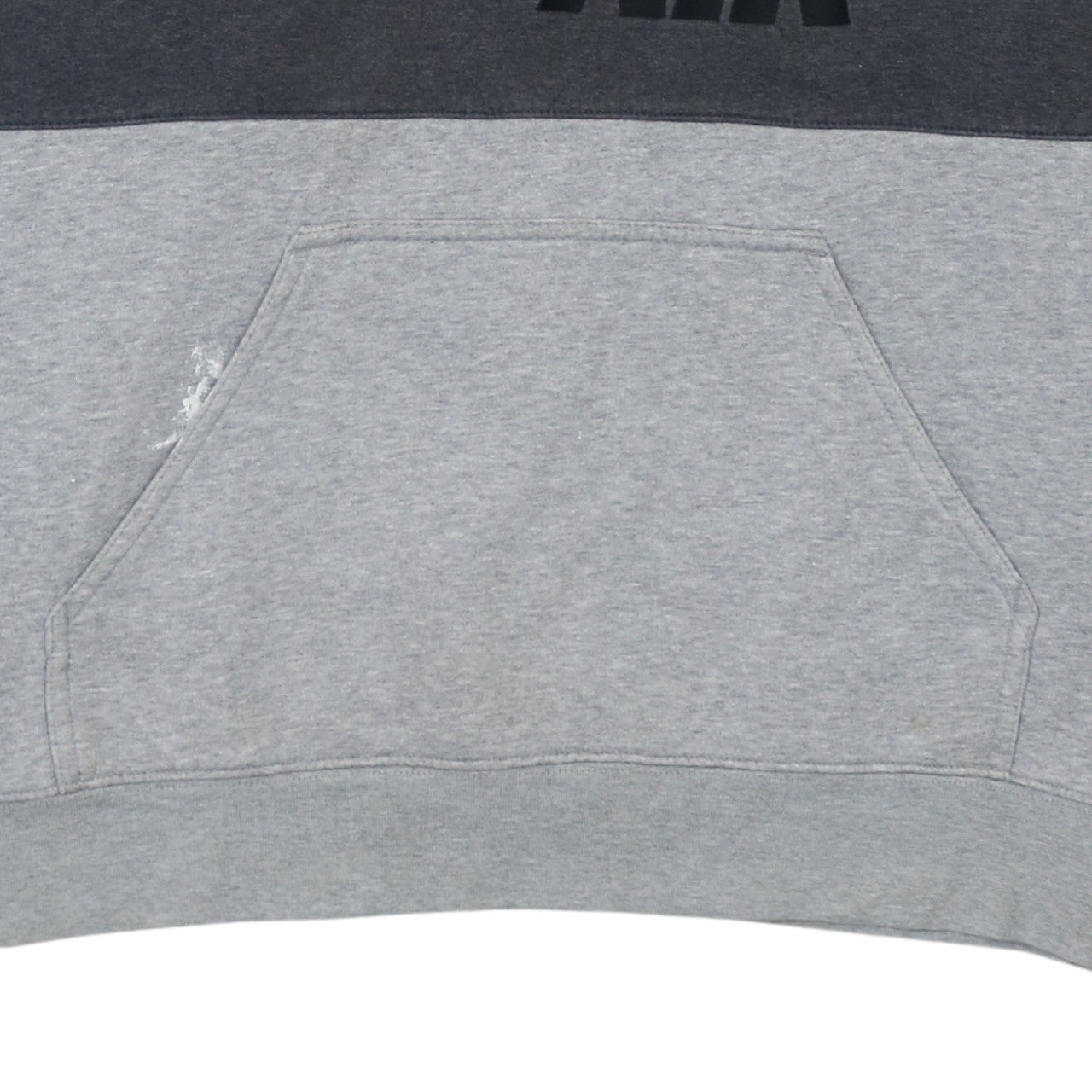 Nike Air Men's Grey Colourblock Pullover Hoodie Size L