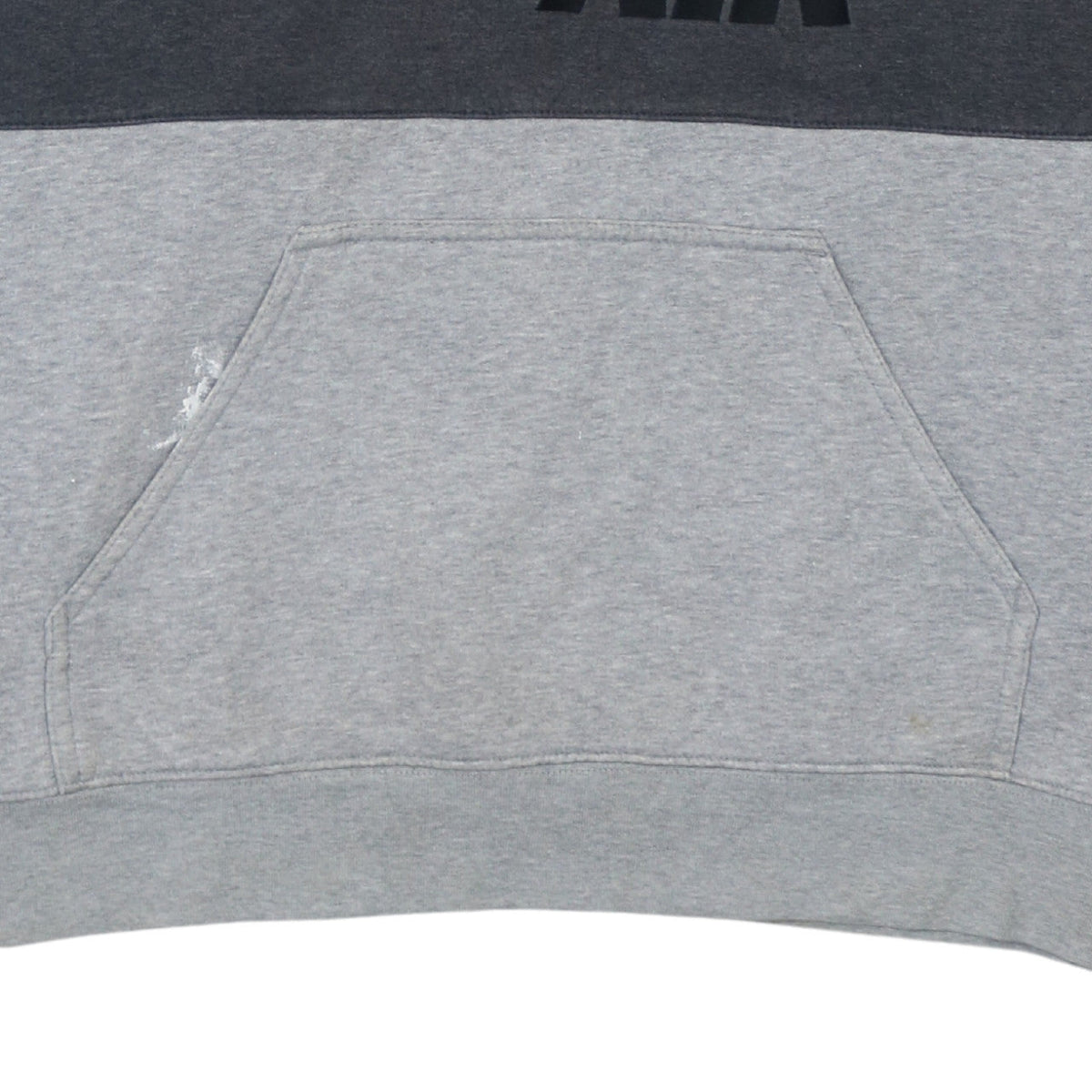Nike Air Men's Grey Colourblock Pullover Hoodie Size L