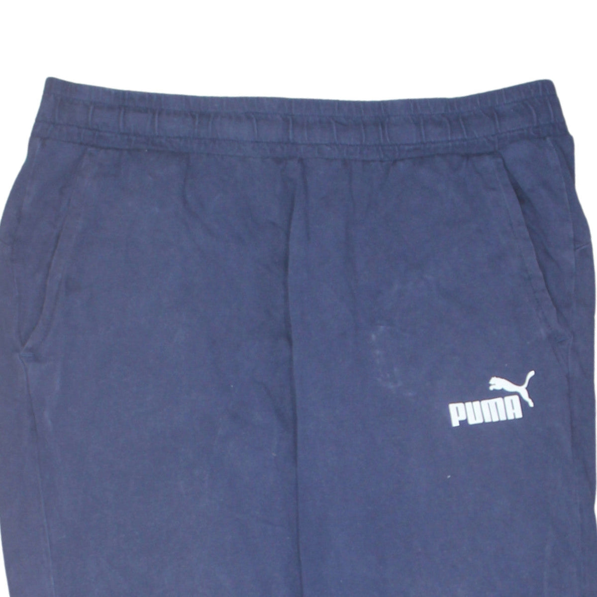 Puma Men's Blue Jogger Sweatpants L Regular Fit Casual Trousers