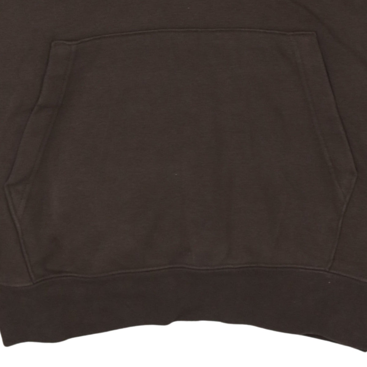 Nike Men's Brown Pullover Hoodie Small Logo Sleeve Graphic