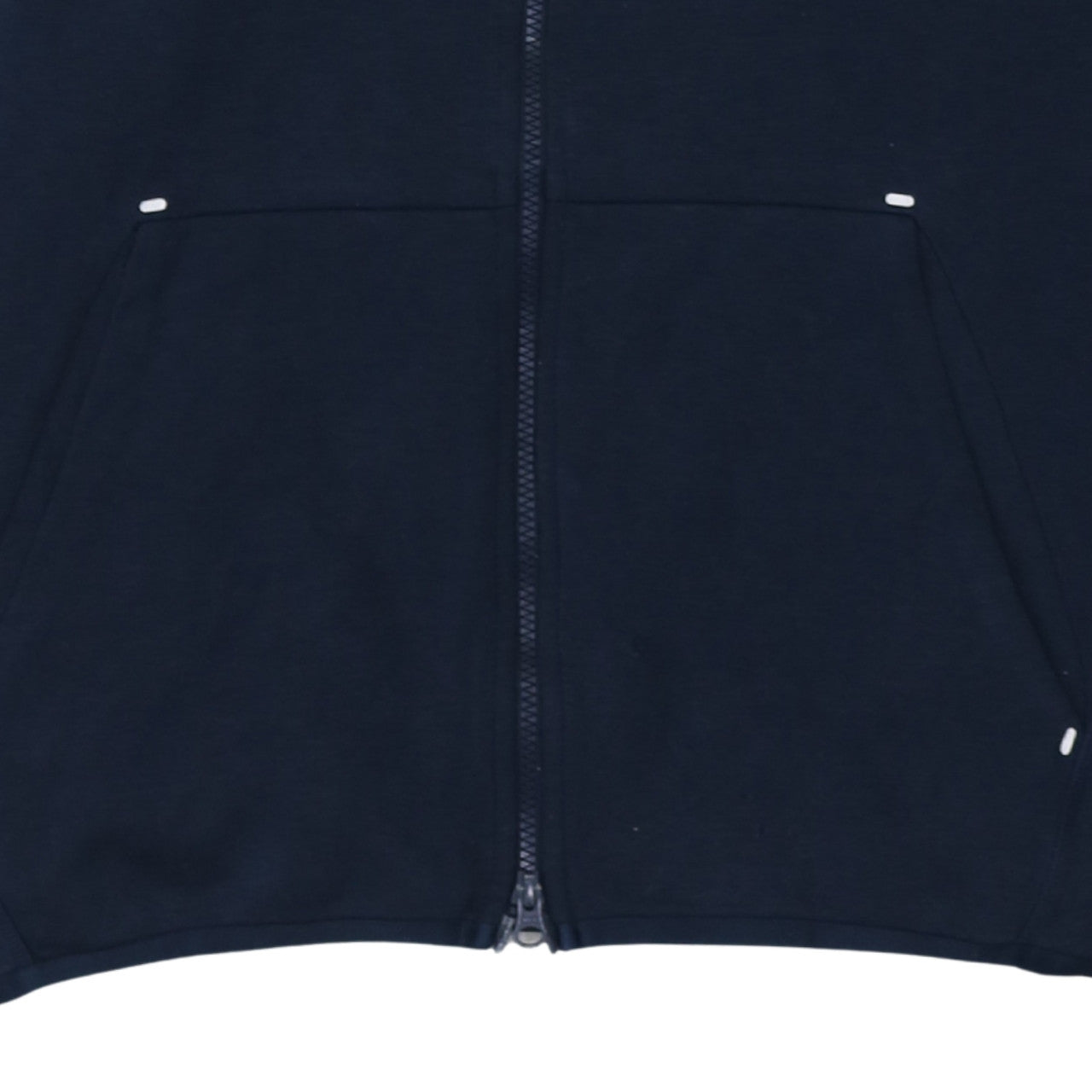 Nike Men's Blue Full Zip Hoodie XL Regular Fit Cotton Blend
