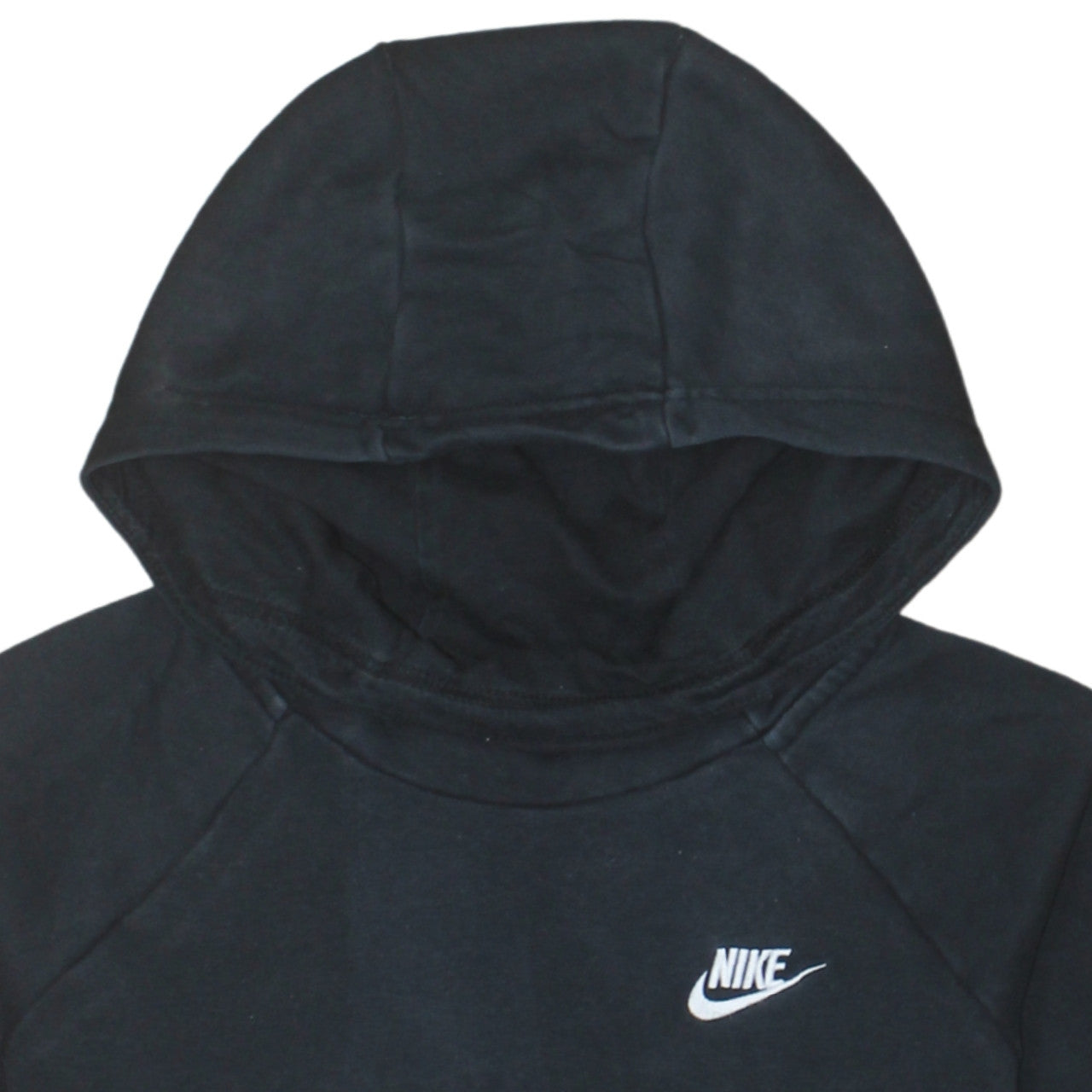 Nike Men's Black Small Pullover Hoodie Fleece Sweatshirt