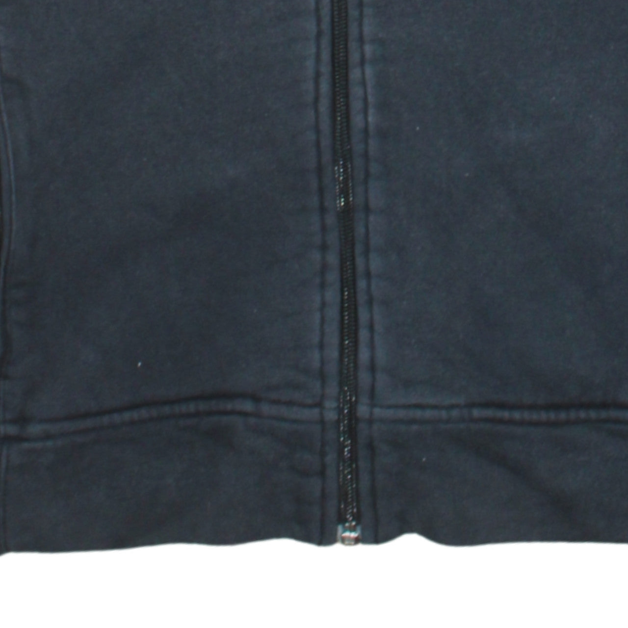 The North Face Women's Black Full Zip Hoodie Size L Cotton Casual