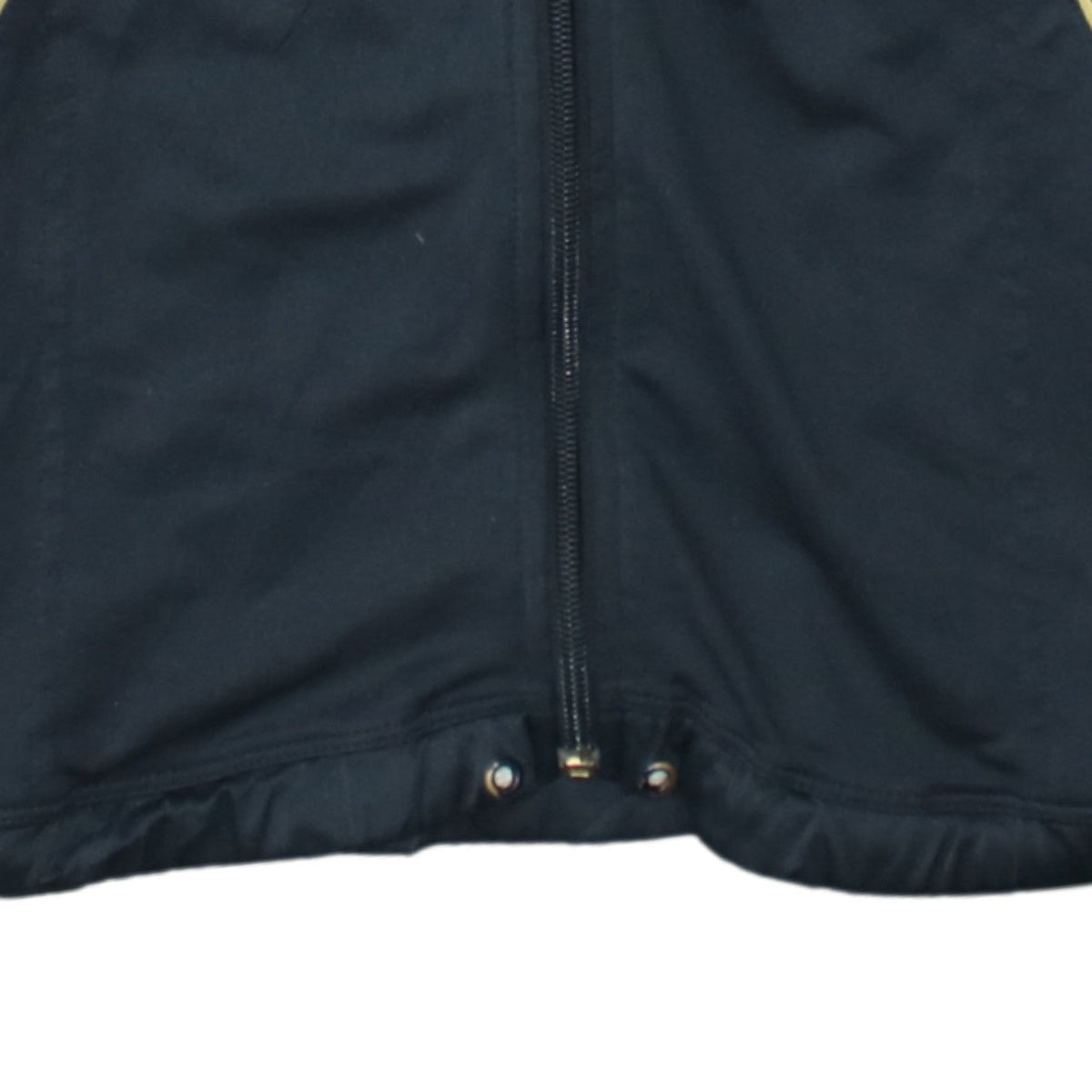 Nike Womens Black Full Zip Hooded Sweatshirt M 10 Polyester Blend