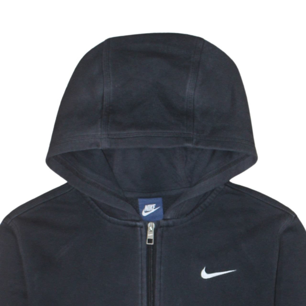 Nike Boys Black Full Zip Hoodie XL 13-15 Years Hooded Sweatshirt