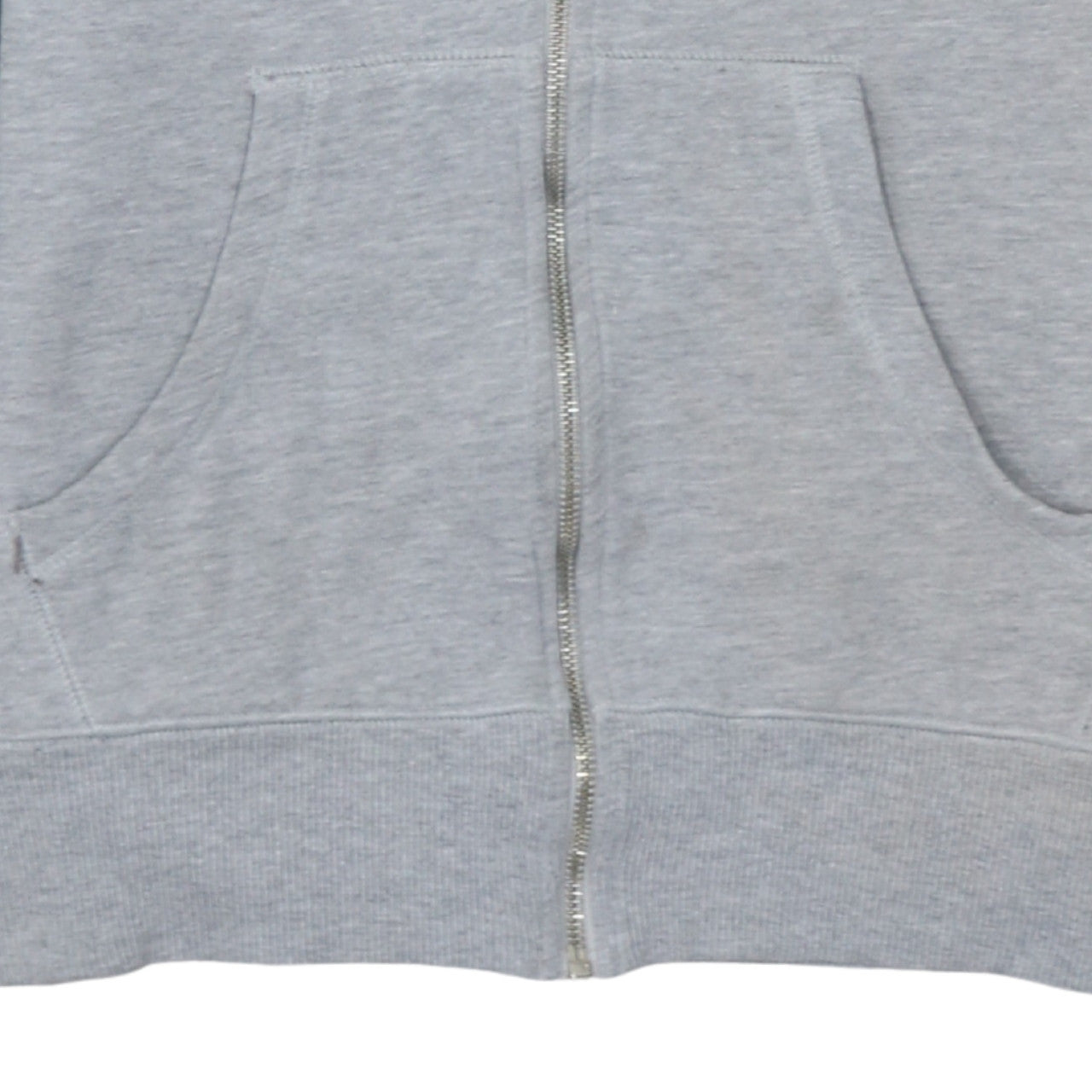 Reebok Men Grey Full Zip Hoodie Size S Classic Sportswear