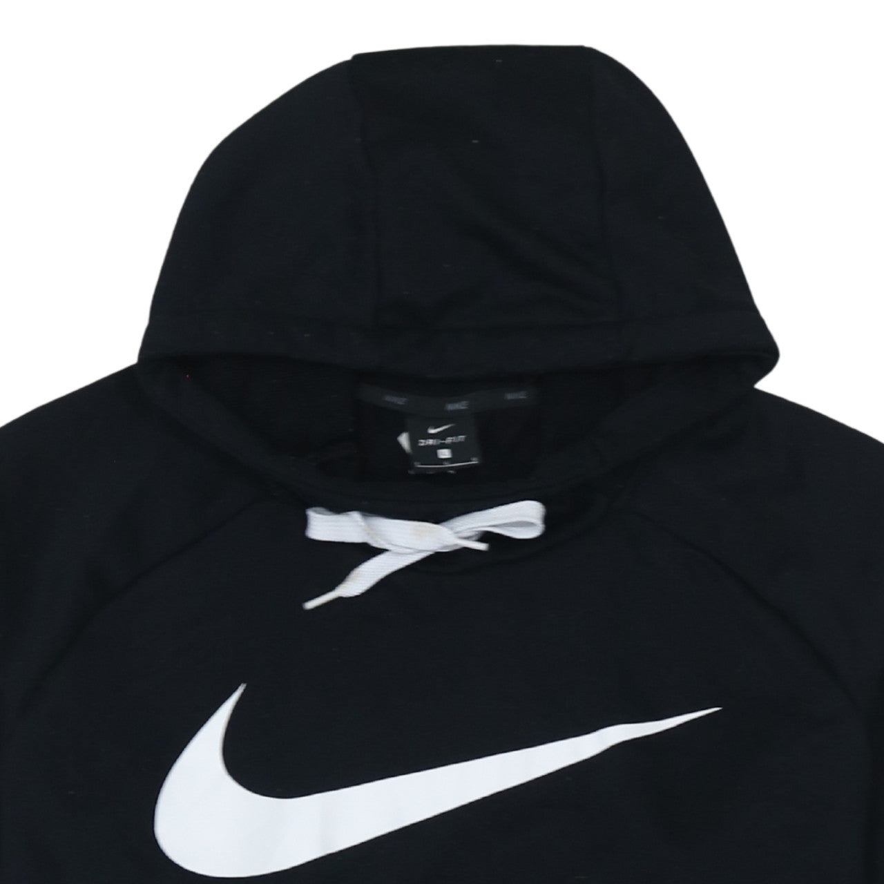 Nike Men's Black Dri-FIT Logo Pullover Hoodie Size L