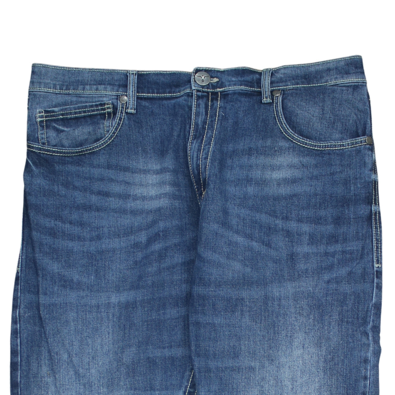 Wrangler 20X Men's Blue Straight Leg Denim Jeans 38x34 Regular Fit