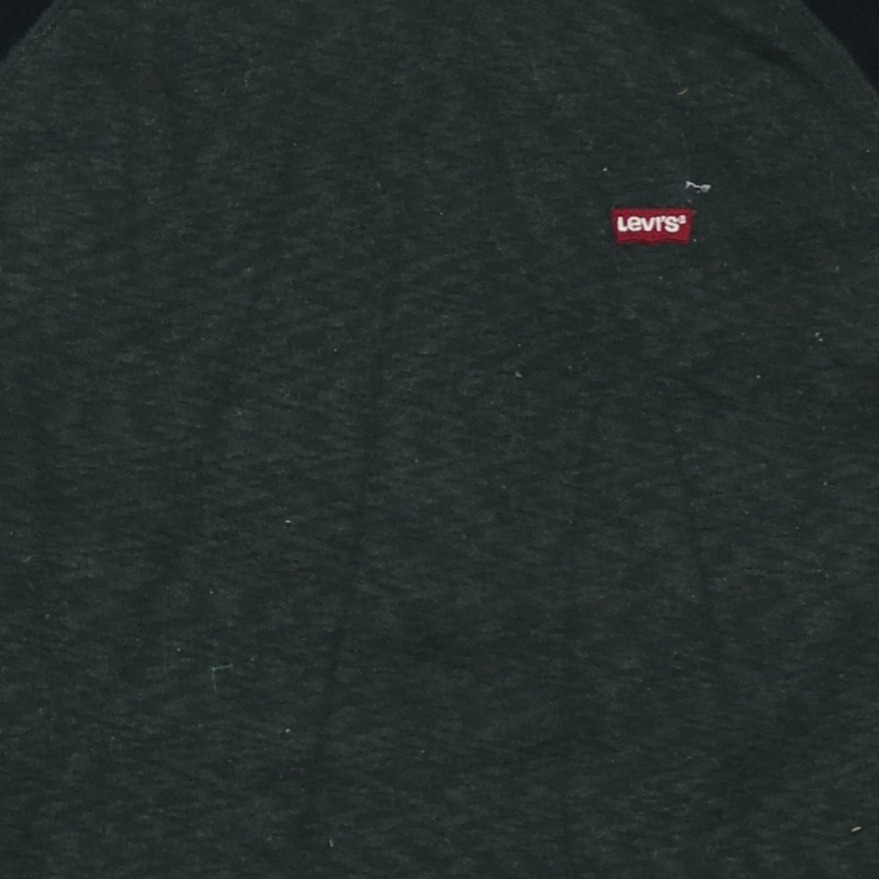 Levi's Men's Green Pullover Hoodie Size S Long Sleeve