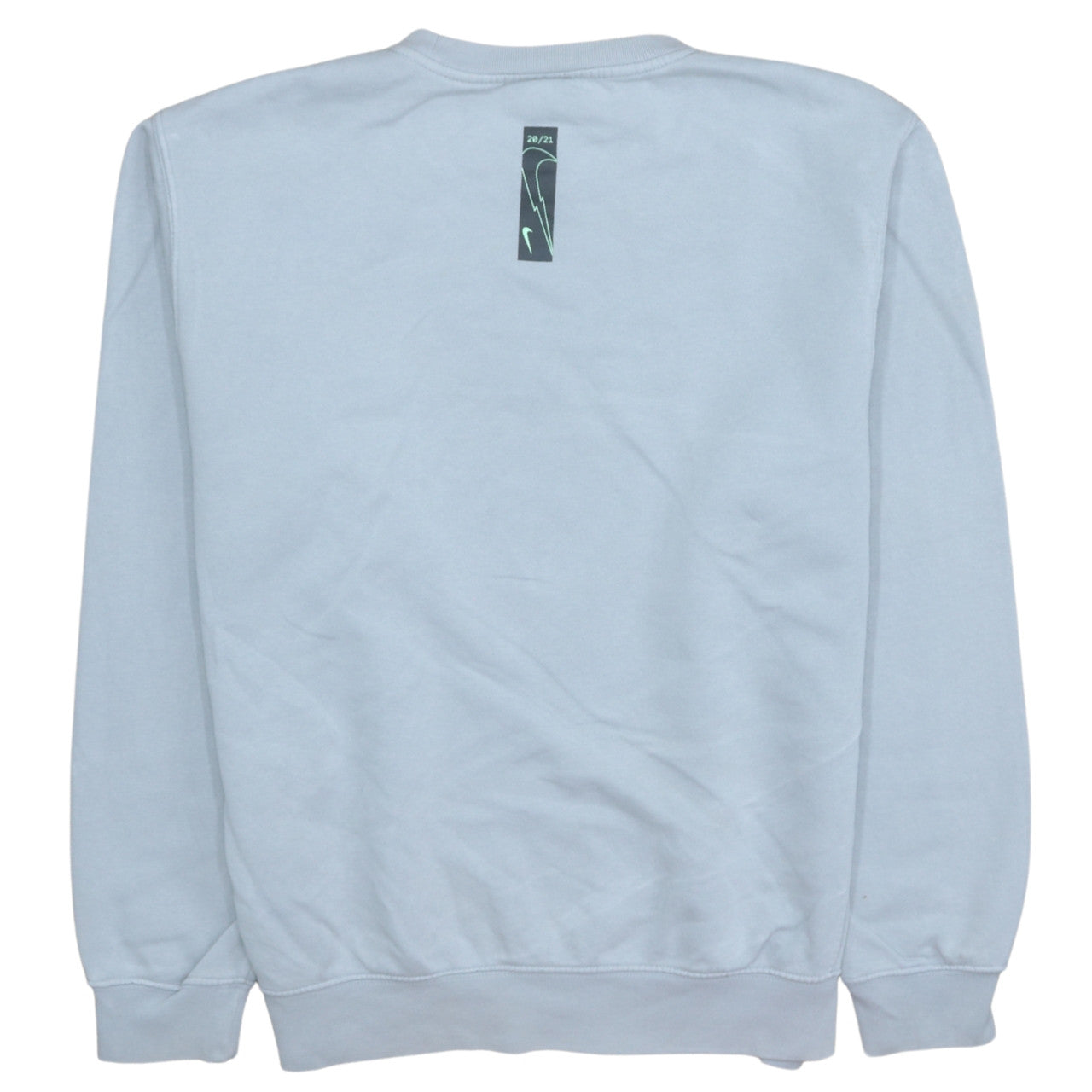 Nike Men's Grey Graphic Logo Pullover Sweatshirt M