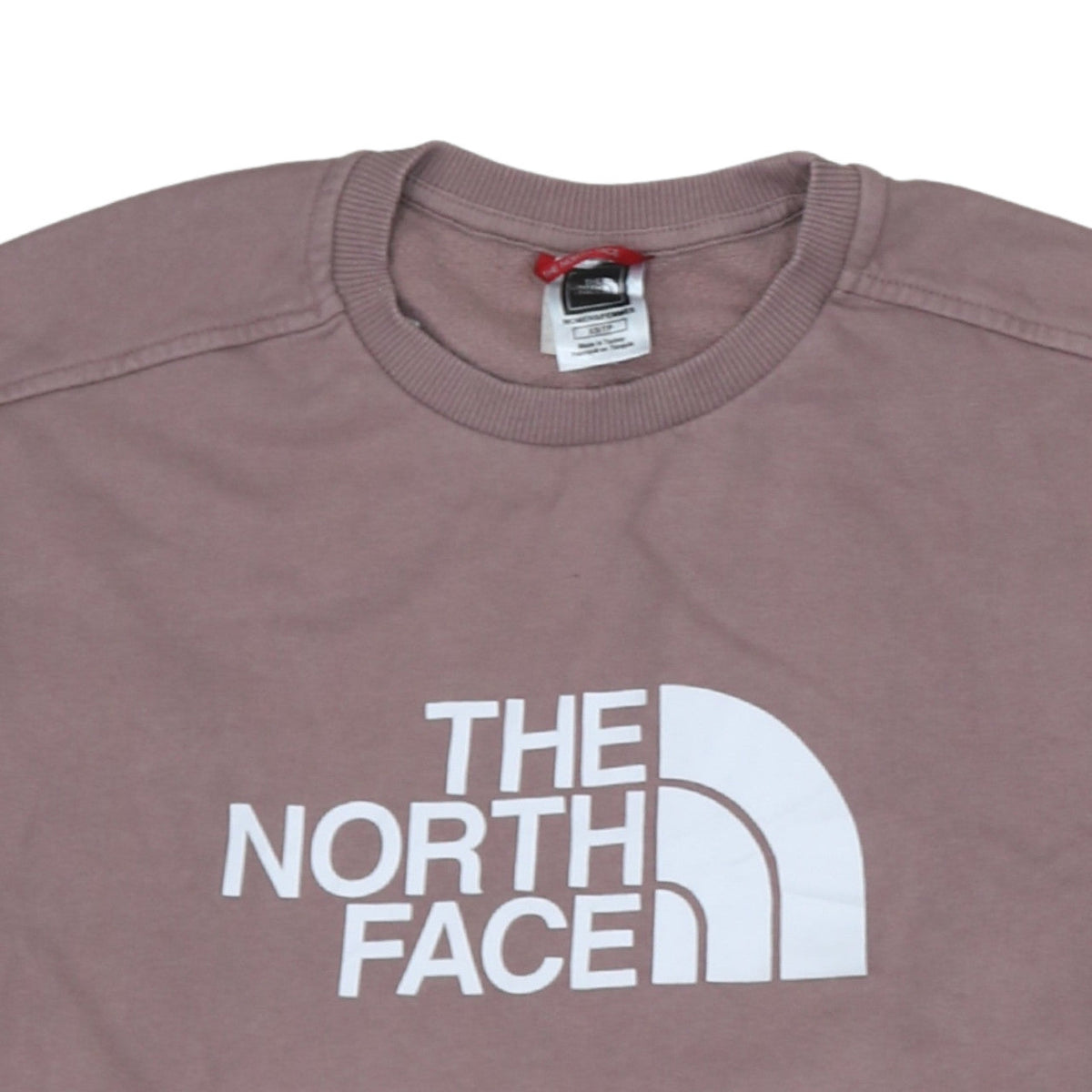 The North Face Womens Mauve Cotton Crew Neck Sweatshirt XS