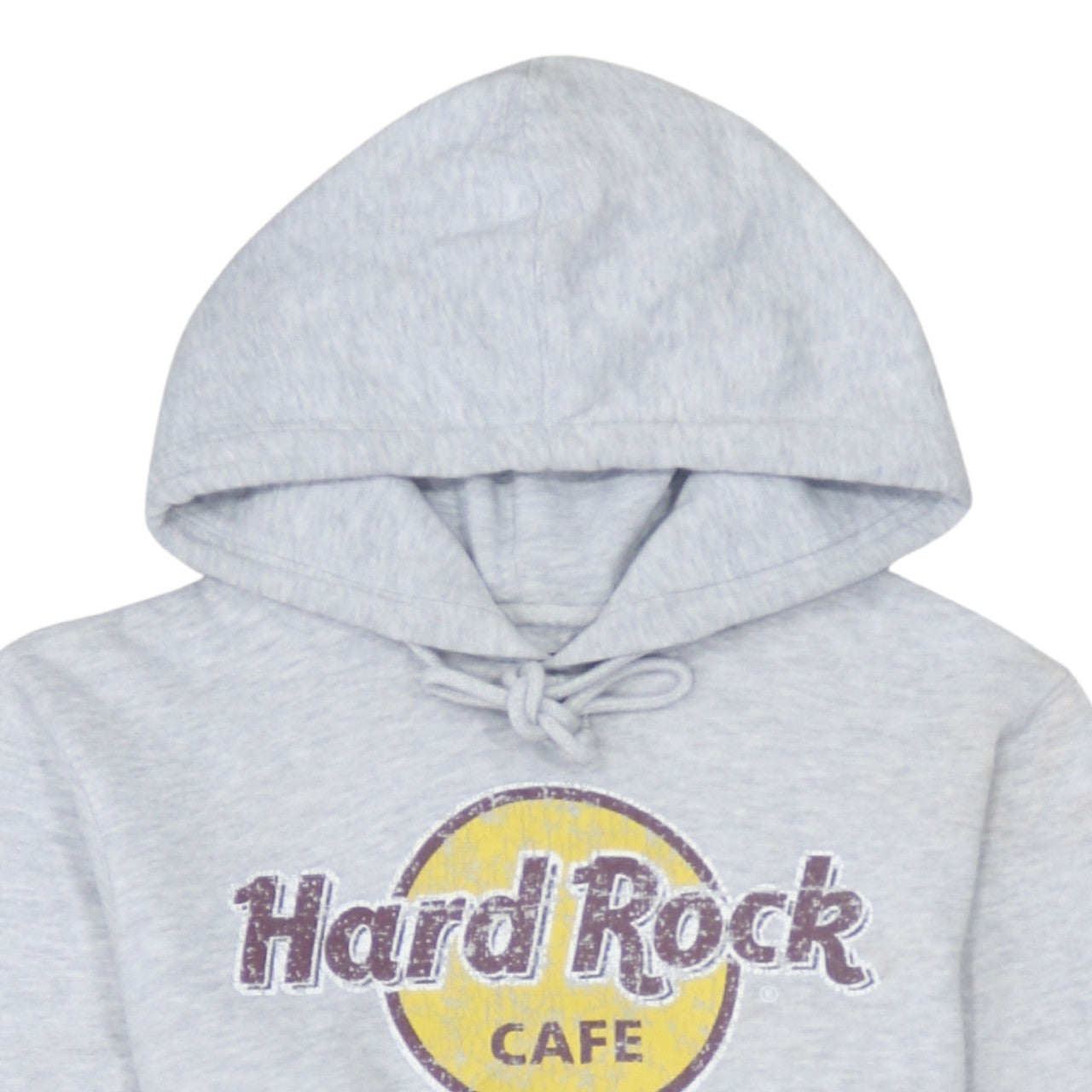 Hard Rock Cafe Berlin Grey Pullover Hoodie Unisex Small Music Logo