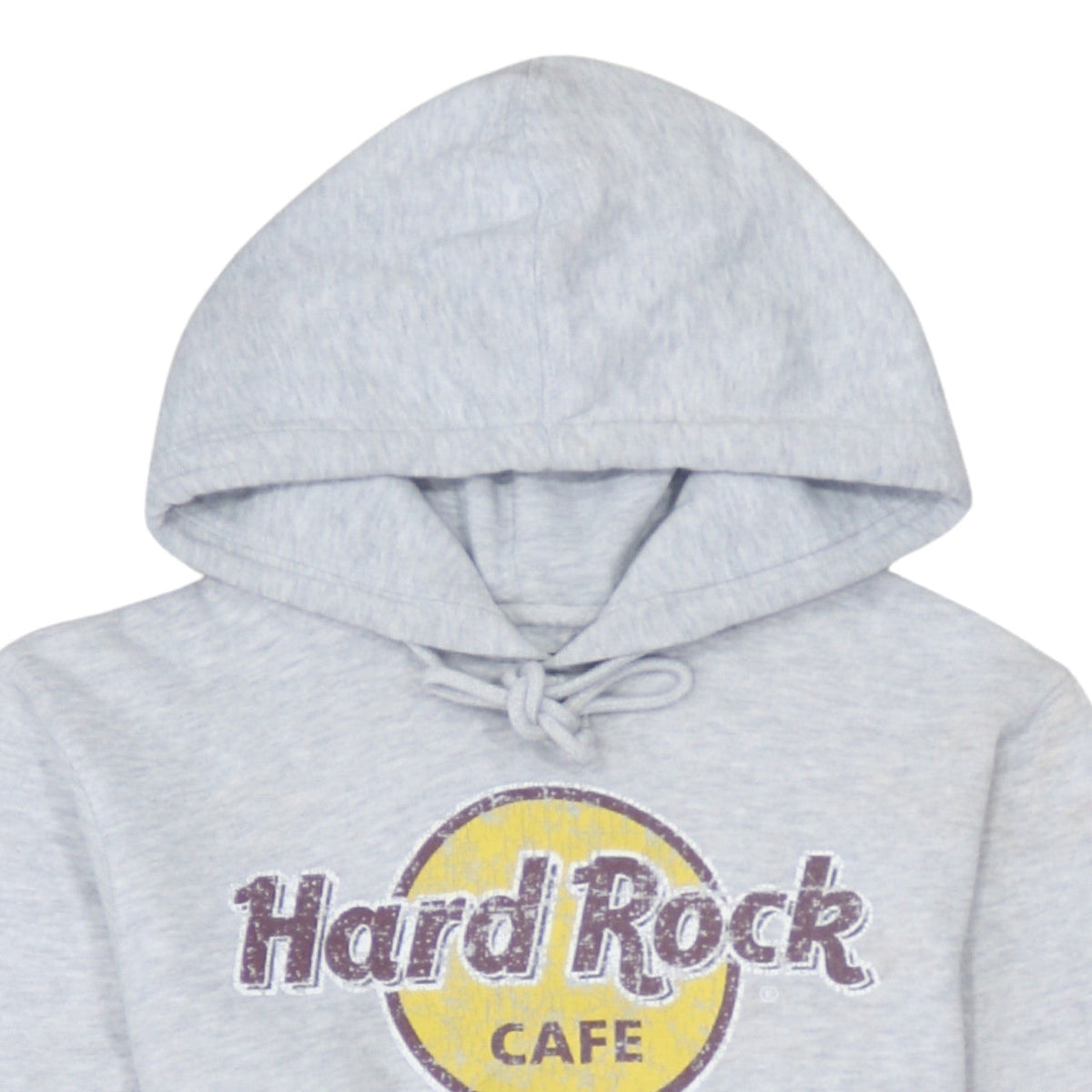 Hard Rock Cafe Berlin Grey Pullover Hoodie Unisex Small Music Logo