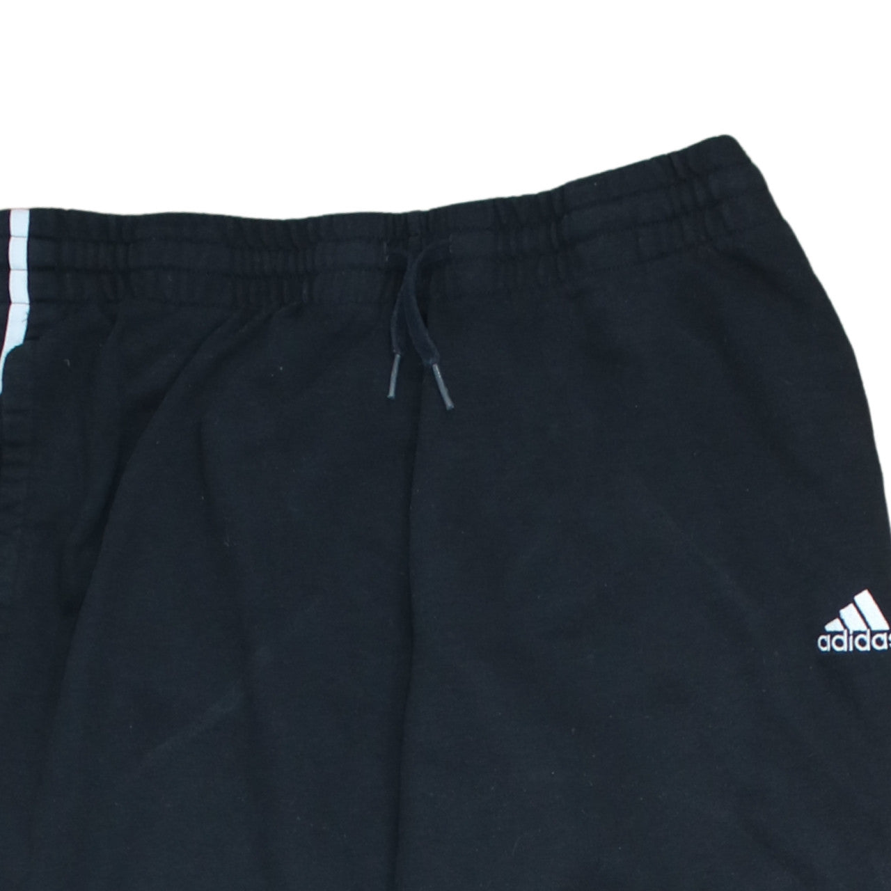 Adidas Women's Black XL Track Pants with Side Stripes