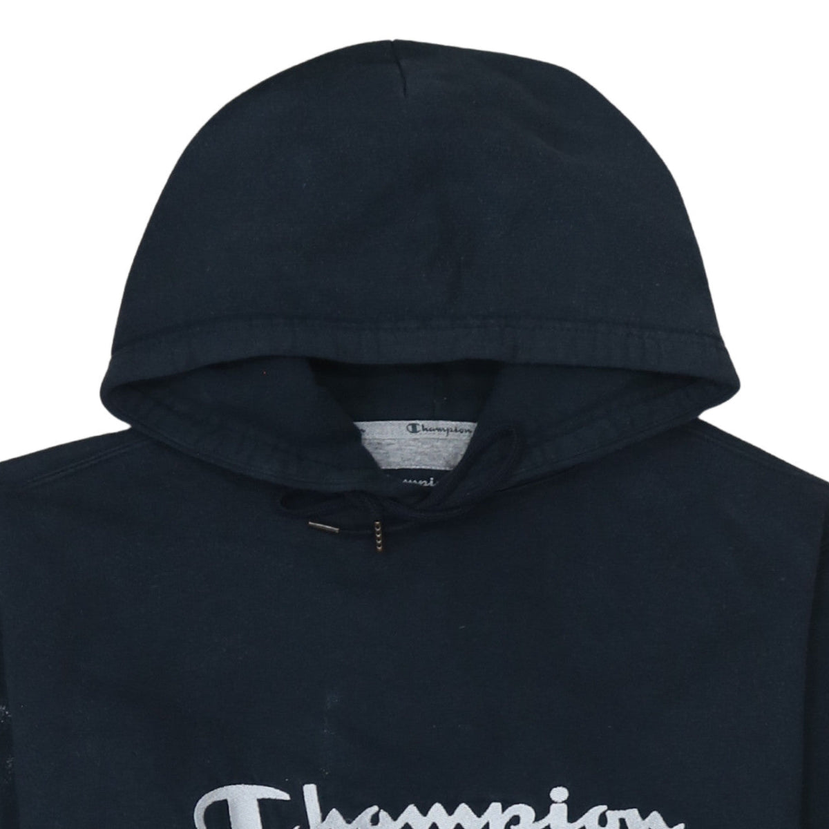 Champion Men’s Blue Pullover Hoodie L Logo Sportswear