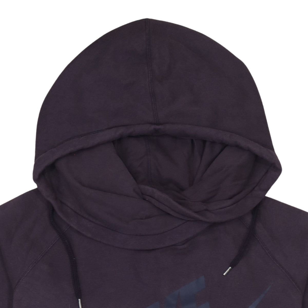 Nike Womens Purple Pullover Hoodie Size M Graphic Print Sweatshirt