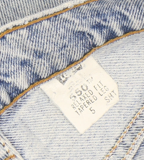 Levi's Women's Blue Relaxed Fit Tapered Vintage Jeans Size 5