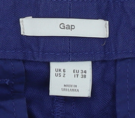Gap Women's Blue Cotton Straight Leg Jeans Size 6