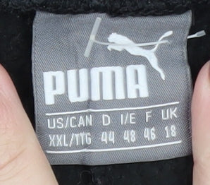 Puma Men’s Black Regular Fit Jogger Trousers 2XL