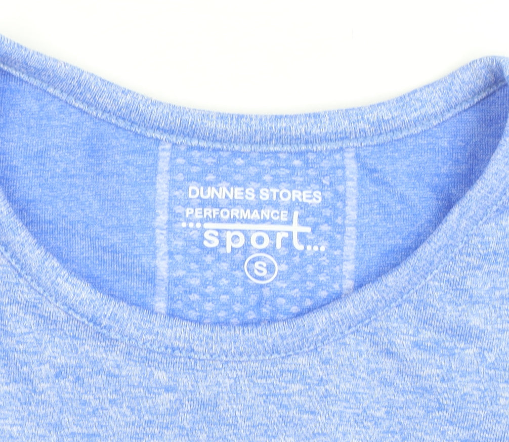 Dunnes Stores Mens Blue Performance Sport T-Shirt Size S