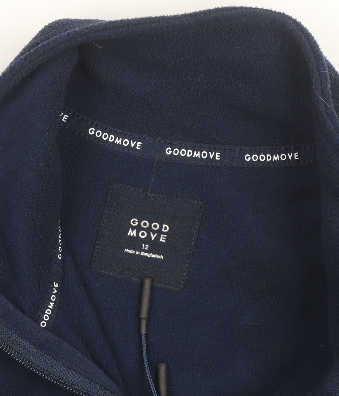 Marks & Spencer Goodmove Blue Mens M Fleece Full Zip Jacket