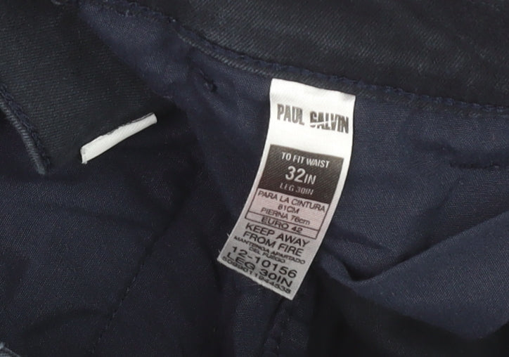 Paul Galvin Men’s Blue Regular Fit Straight Leg Jeans Size 32W 30L