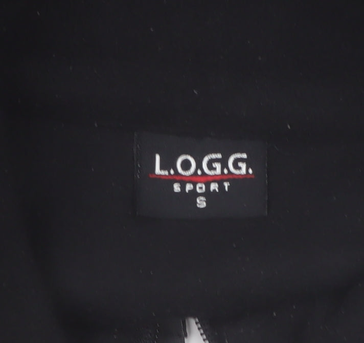 L.O.G.G. Women’s Black Fleece Jacket Size S Full Zip Casual