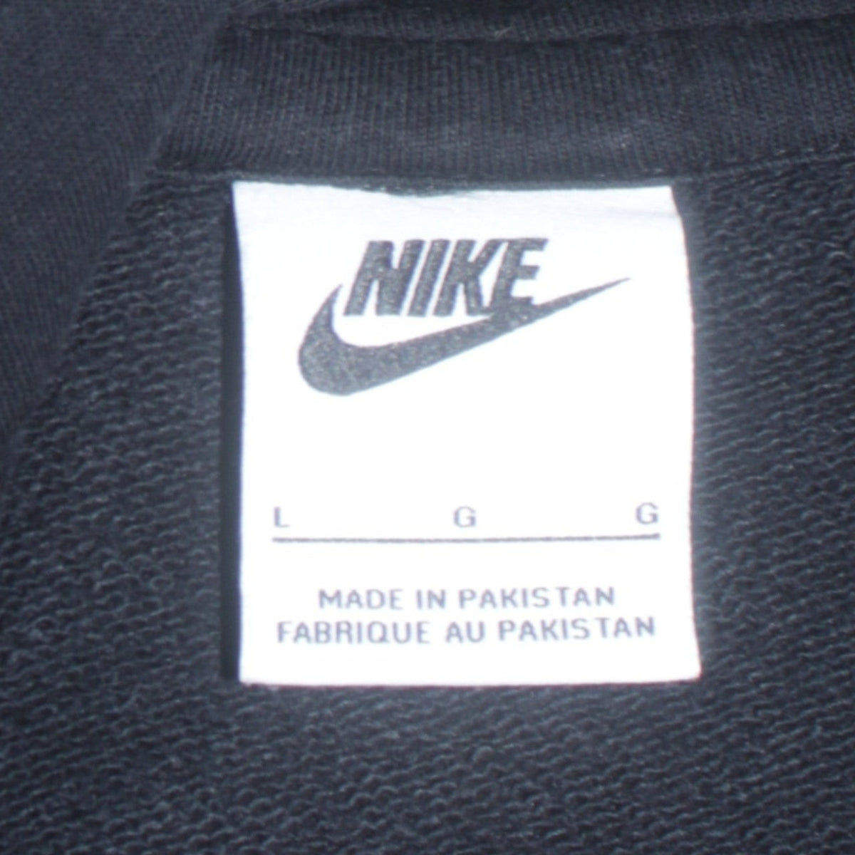 Nike Womens Black Large Pullover Hoodie Sweatshirt with Logo