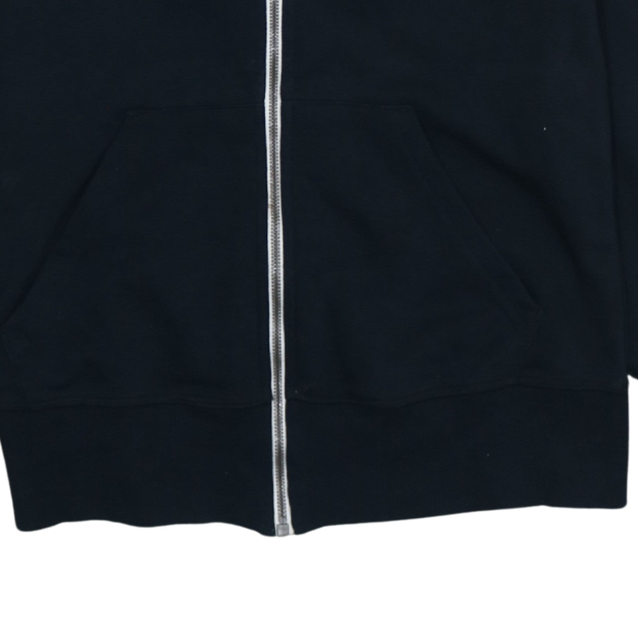 Reebok Women's Black Full Zip Hoodie Size L Cotton Blend
