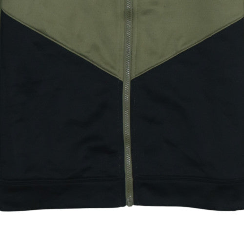 Nike Boys Khaki & Black Track Jacket XL 158-170cm Full Zip Activewear