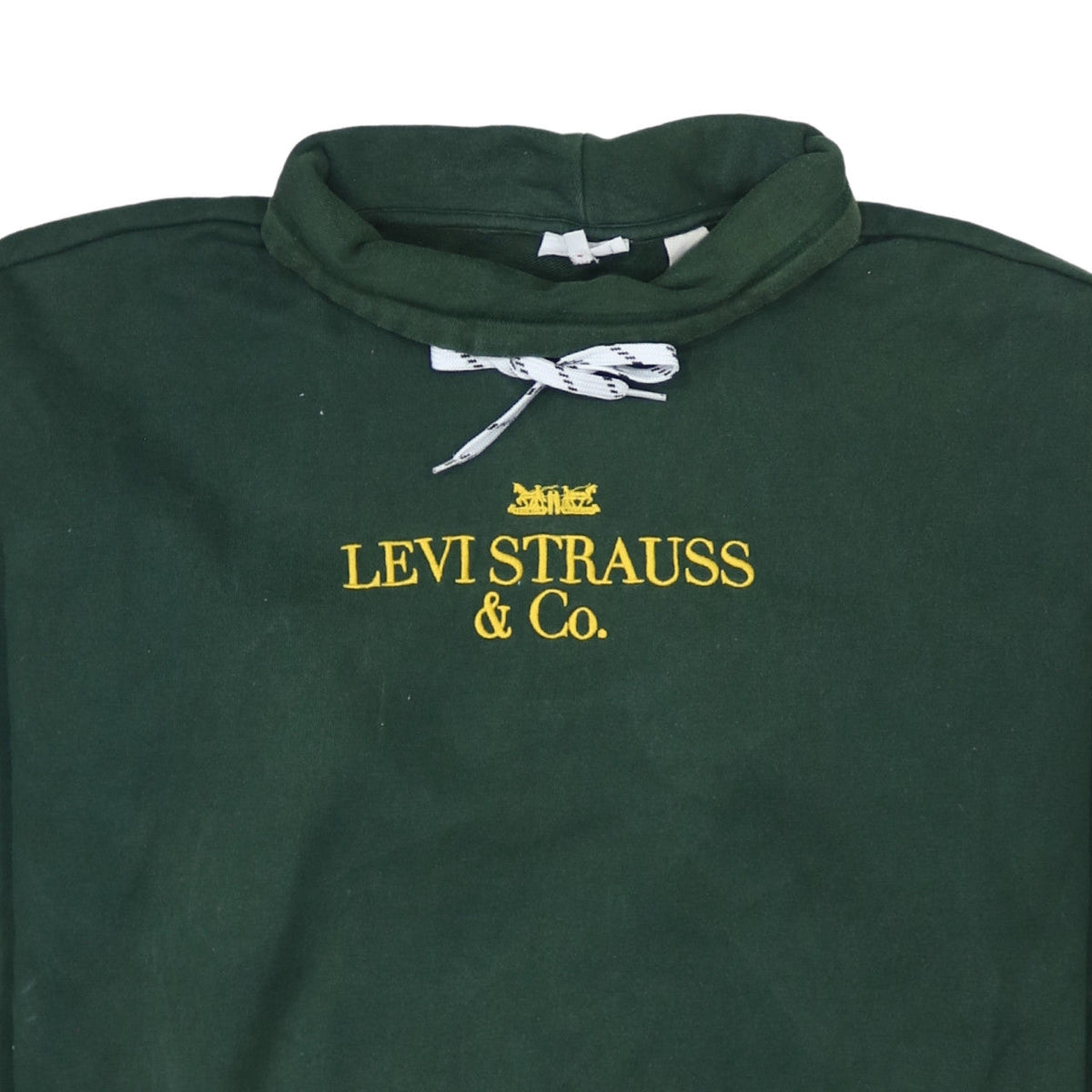 Levi Strauss & Co. Womens Green Medium Pullover Sweatshirt
