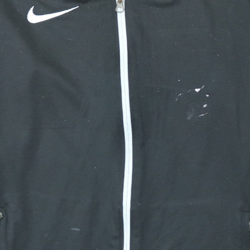 Nike Men's Black L Dri-FIT Full Zip Track Jacket