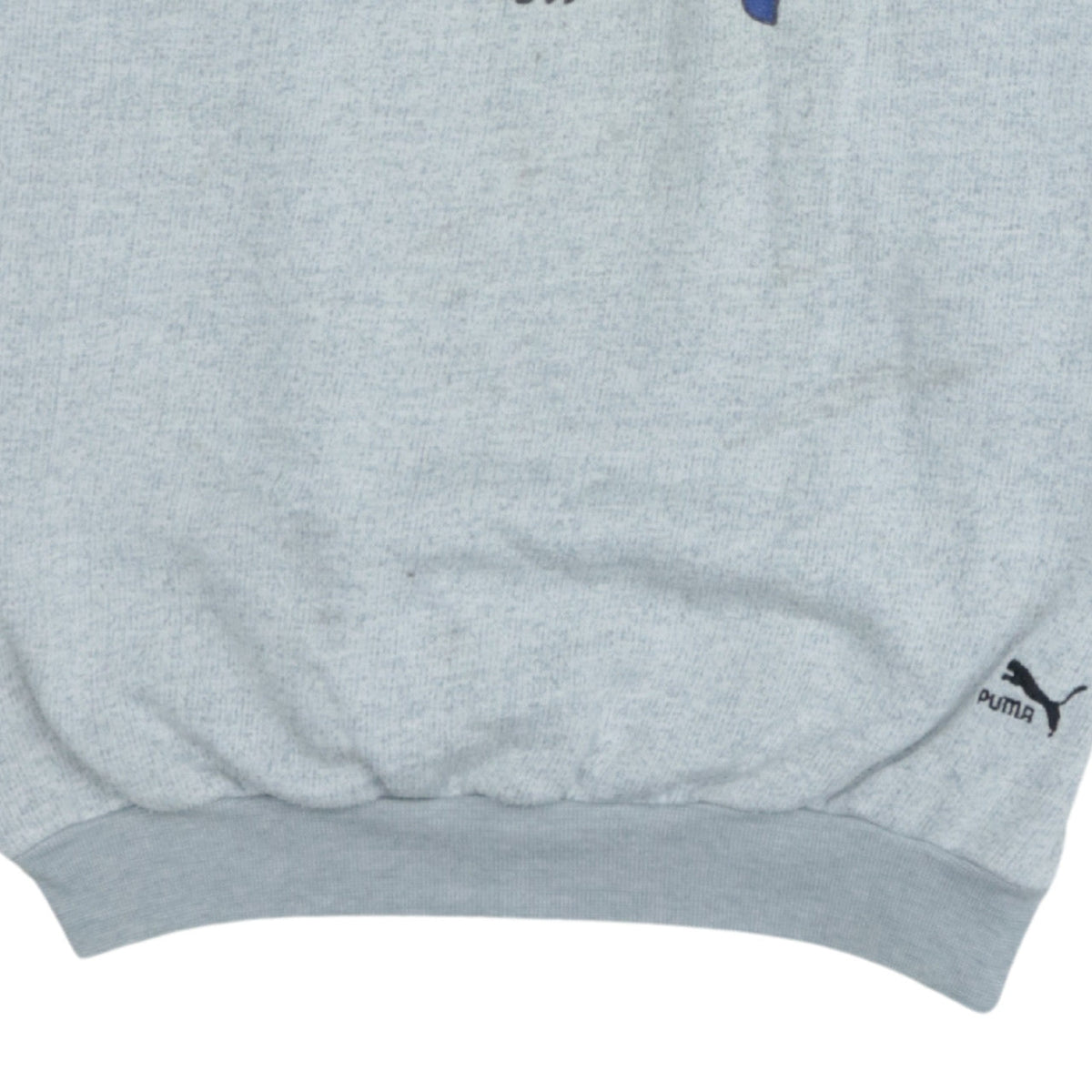 Puma Men's Grey XL Vintage Pullover Sweatshirt Graphic Logo