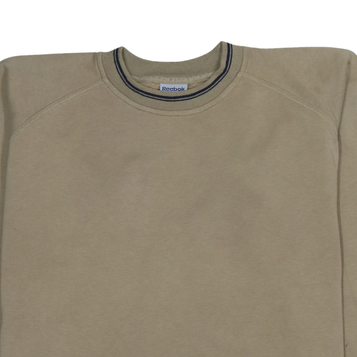 Reebok Women’s Beige XXL Pullover Sweatshirt Cotton Blend Classic Fit