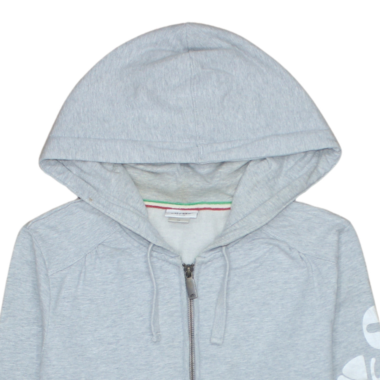 Ellesse Men's Grey Full Zip Hoodie M Regular Fit Sportswear